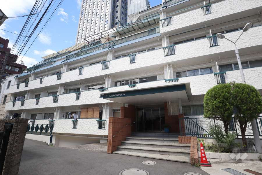 恵比寿グリーンハイムの外観(南側から)