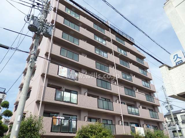 エクセル武庫川の外観（南西側から）