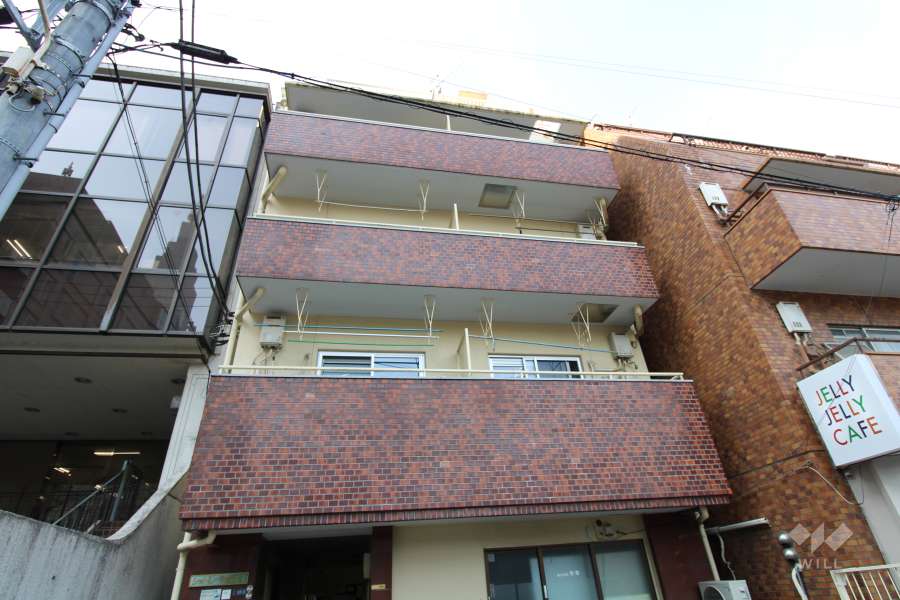 シャトレー新宿御苑2の外観（南画から）