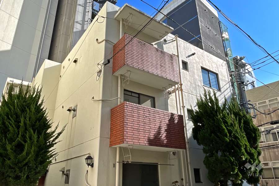 ホワイトヒル渋谷の外観（西側から）