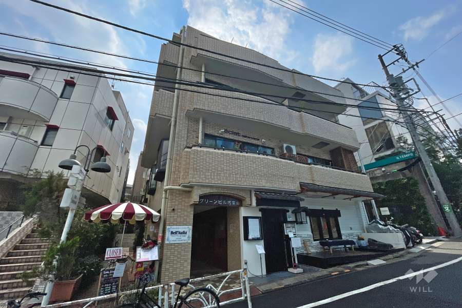 グリーンヒル代官山の外観（北東側から）