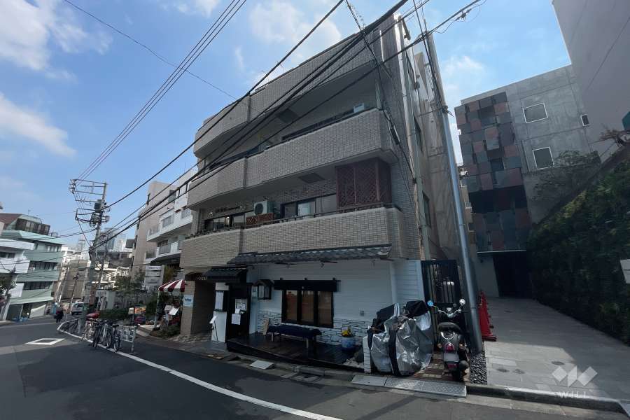 グリーンヒル代官山の外観（北西側から）