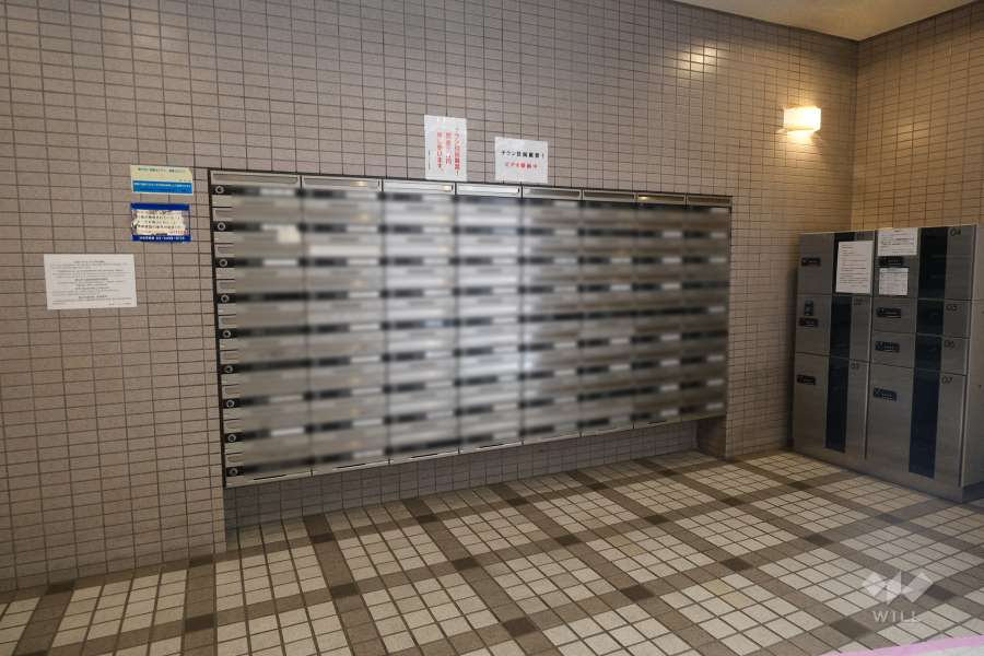 集合ポストと宅配ボックス