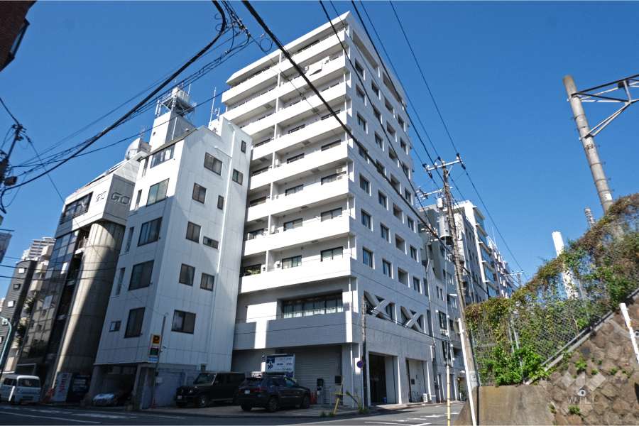 ミツワマンションの外観（南東側側から）