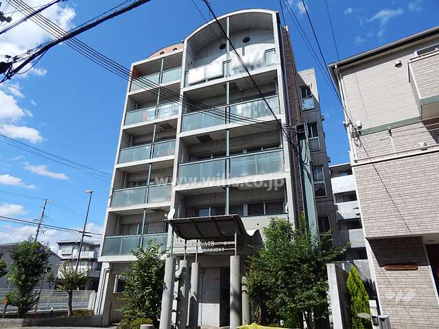 パレ東塚口2の外観（南東側から）