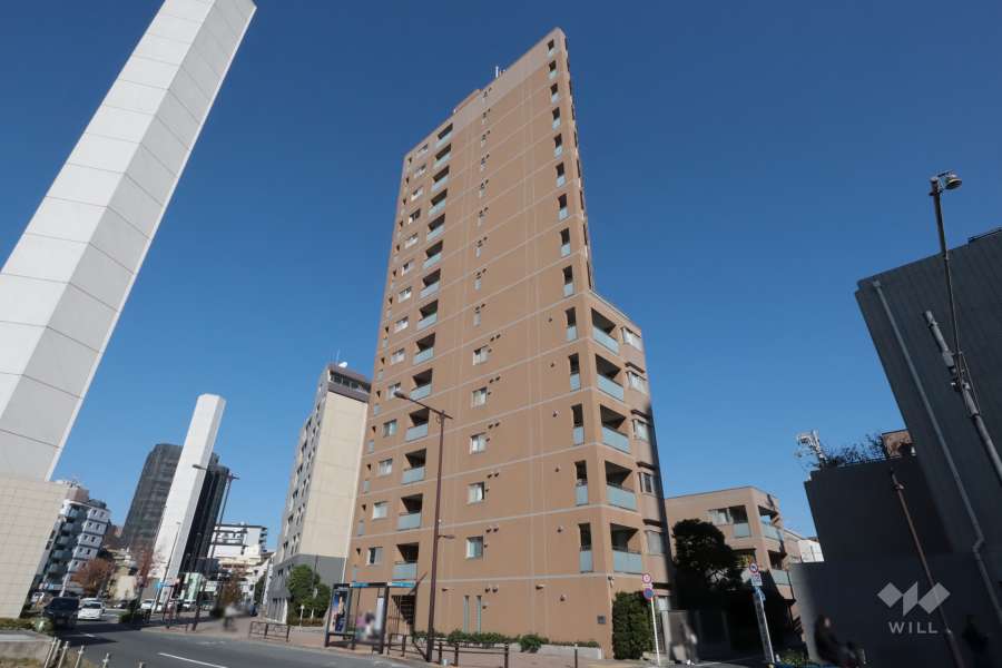 渋谷神山町レジデンスの外観(南側から）