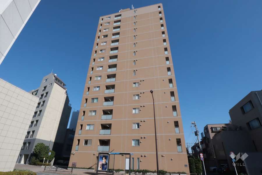 渋谷神山町レジデンスの外観(南西側から)