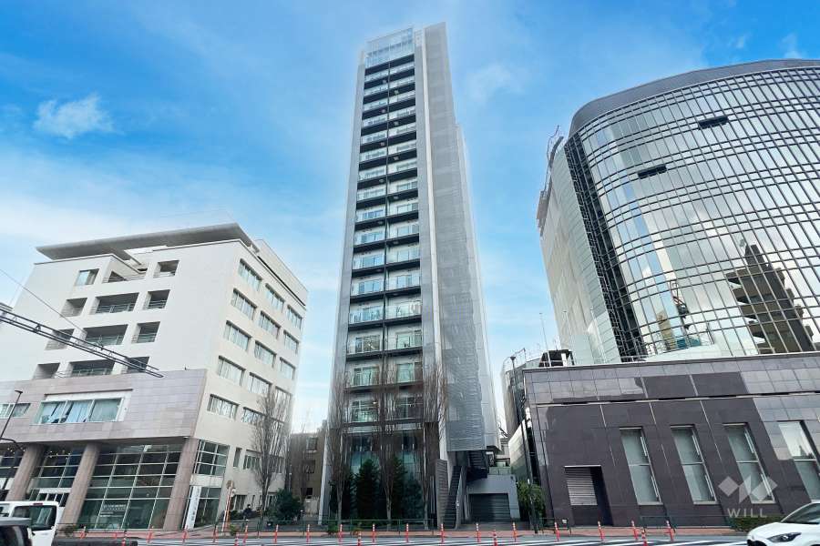 モデルノトッレ松濤の外観（北東側から）