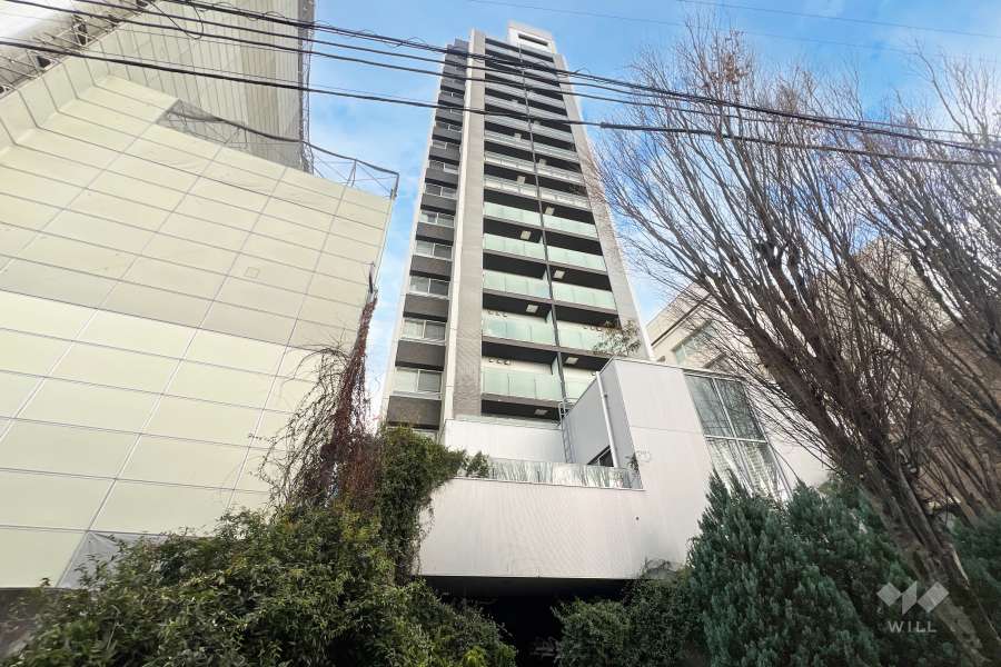 モデルノトッレ松濤の外観（西側から）