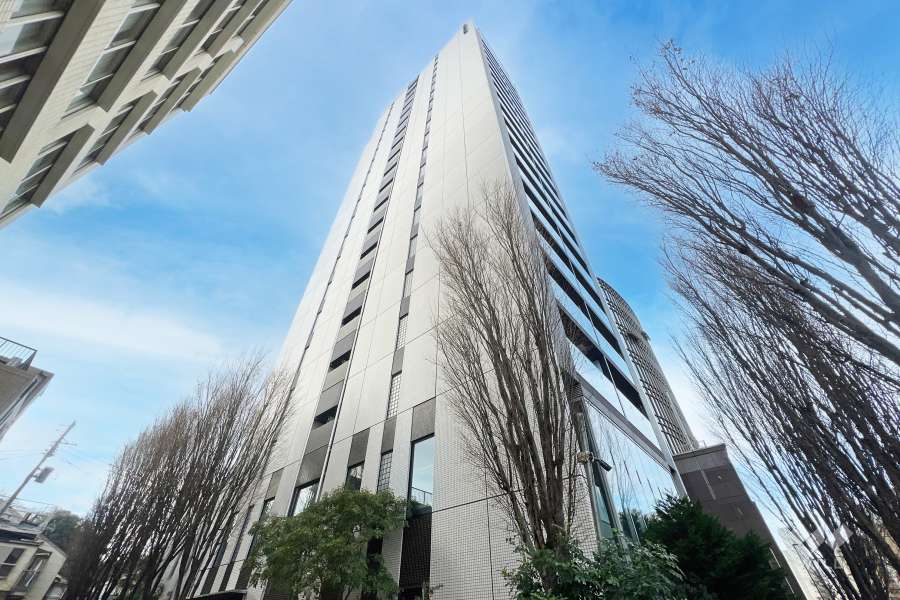 モデルノトッレ松濤の外観（南東側から）