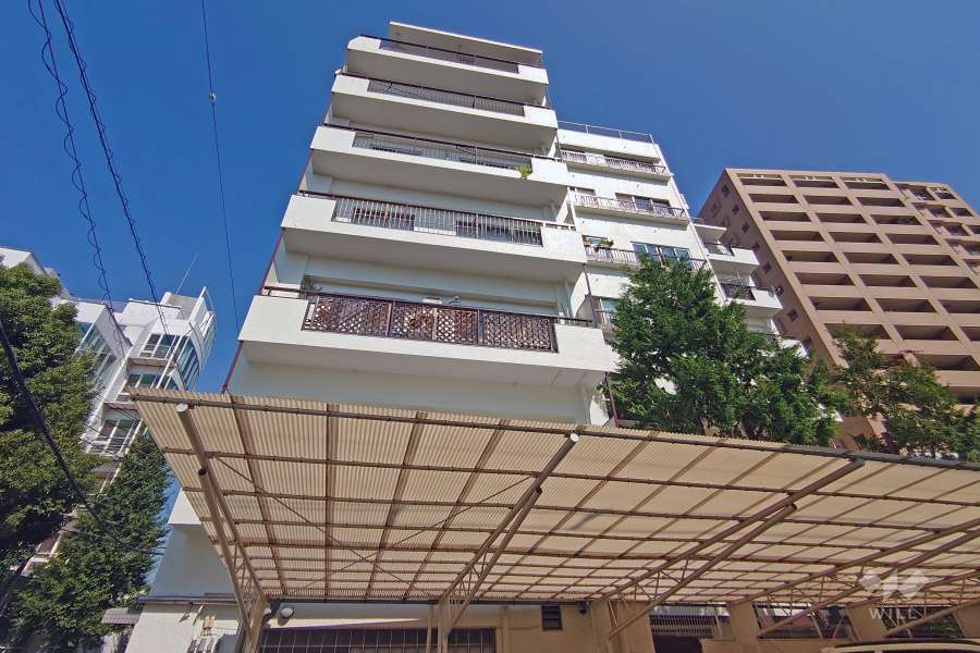 渋谷マンションウェルスの外観（西側から）