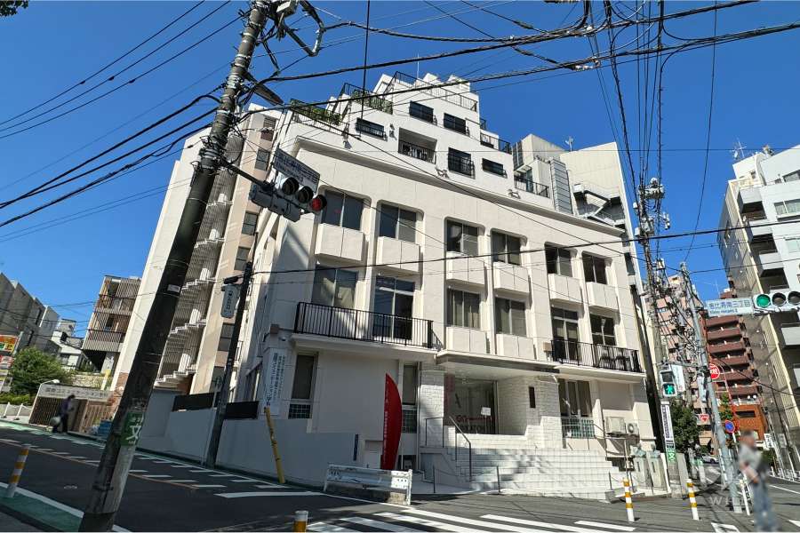 マンション南恵比寿の外観（南東側から）