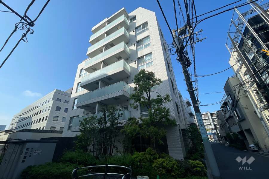 ブランズ渋谷神山町の外観（北東側から）