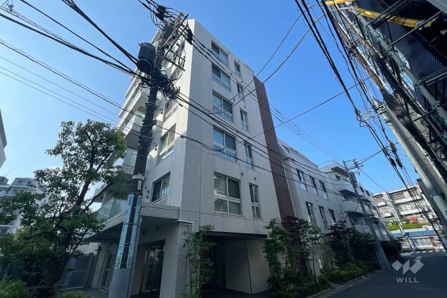 ブランズ渋谷神山町の外観（北東側から）
