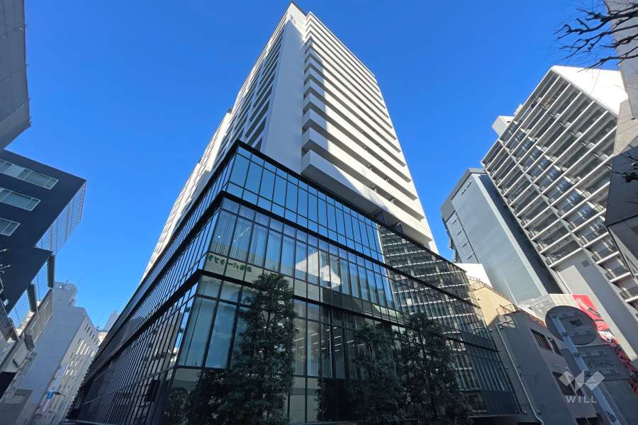 テラス渋谷美竹の外観（南東側から）