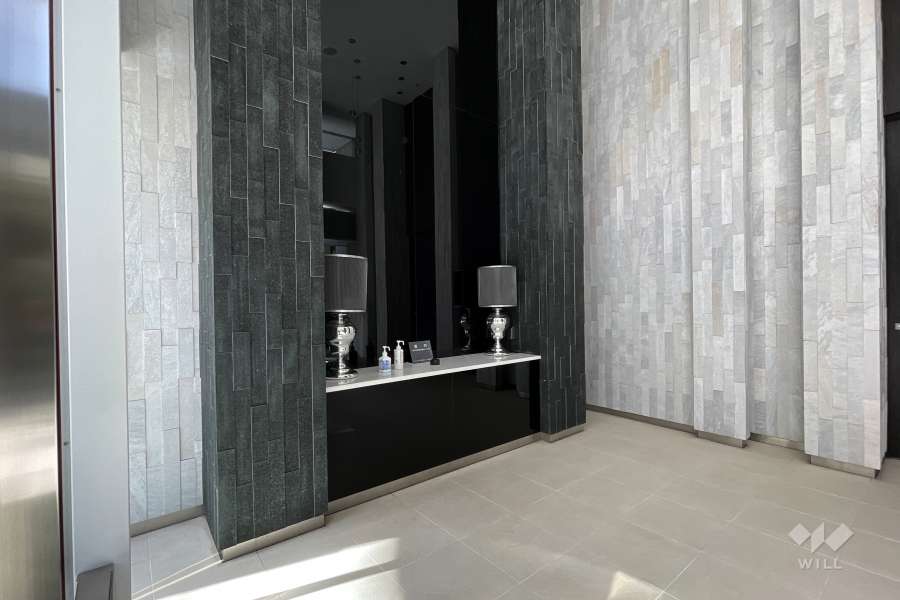 エントランス内にある受付