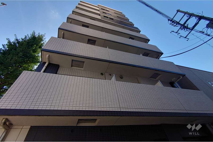 プレミアムキューブ笹塚の外観（南東側から）