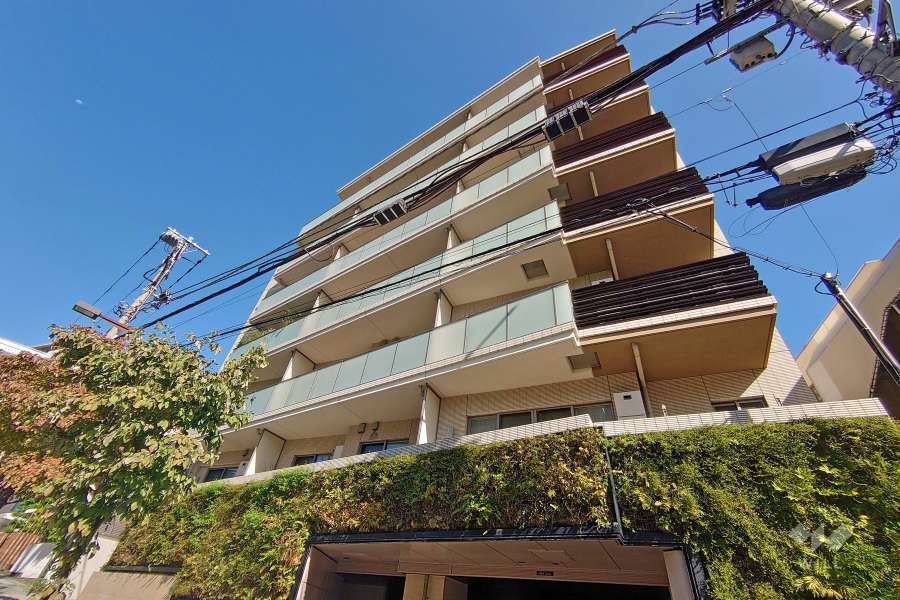 ザパークハウス代官山の外観（南東側から）