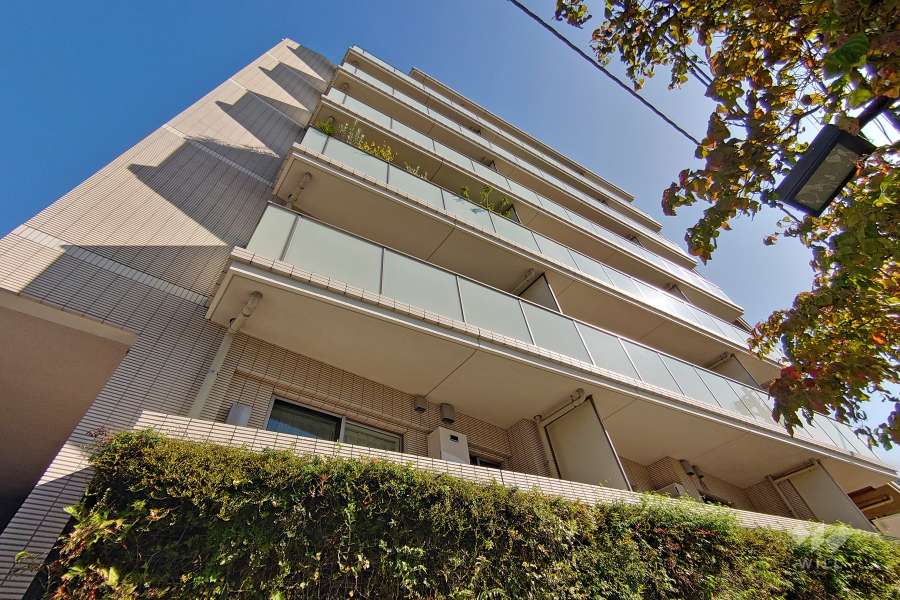 ザパークハウス代官山の外観（南西側から）