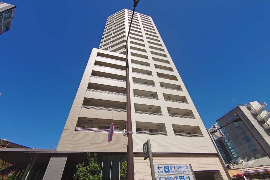 パークタワー渋谷本町の外観（南西側から）
