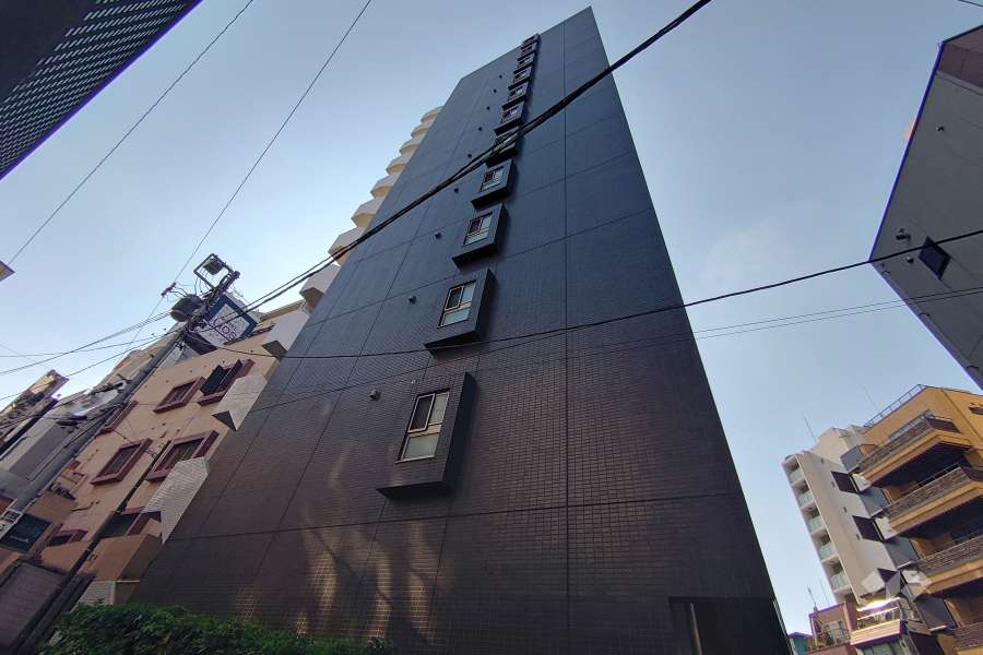 ガーラプレシャス渋谷の外観（北東側から）