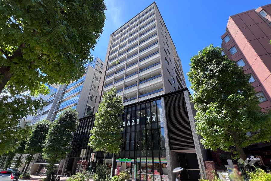 アトラス渋谷公園通りの外観（北東側から）