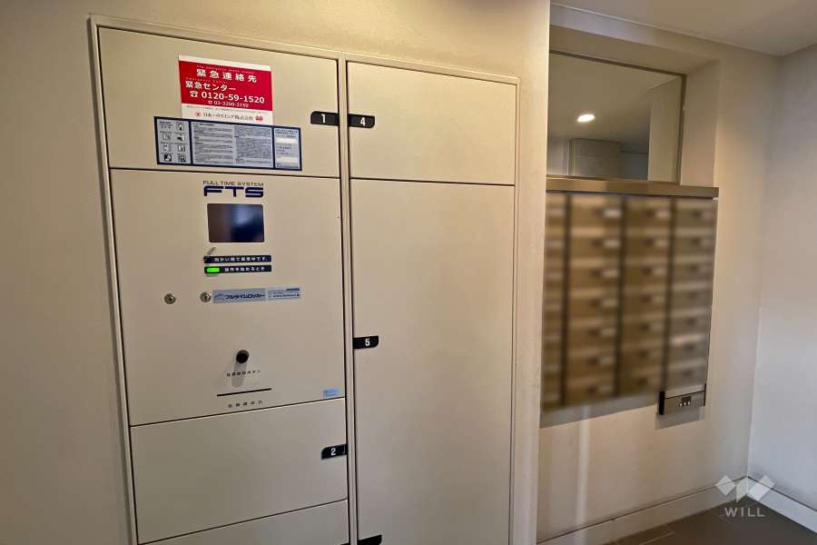 集合ポストと宅配ボックス