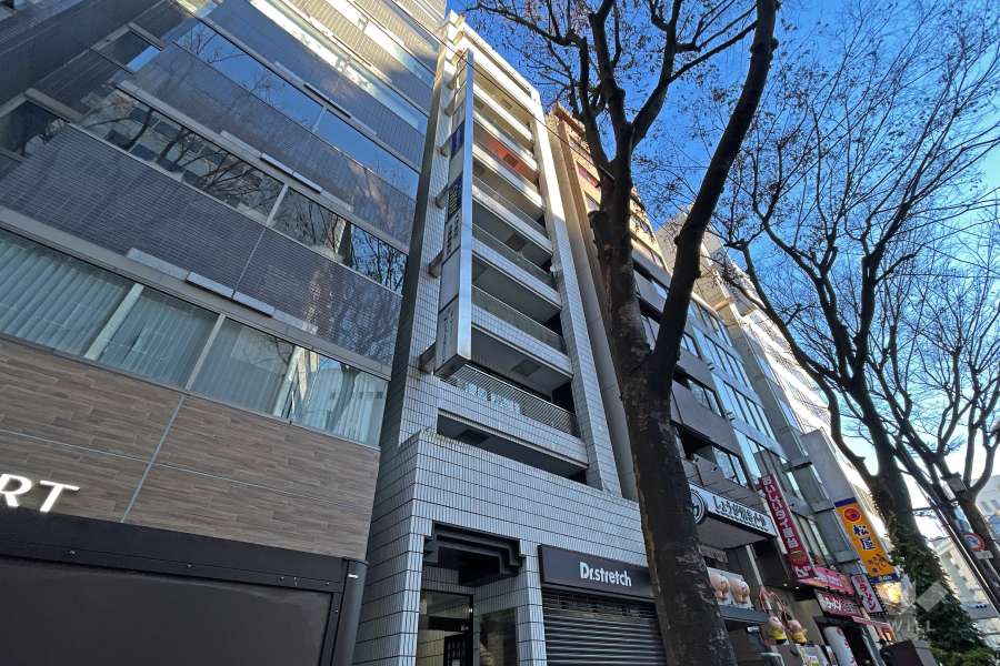 宮益坂ＳＴビルの外観（南西側から）
