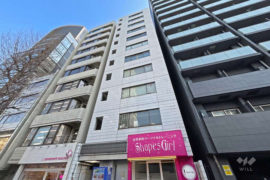 渋谷南平台久保ビルの外観（北西側から）