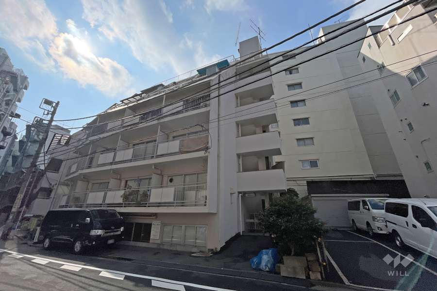 JPC恵比寿マンションの外観〔西側から）