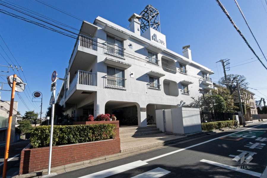 代々木大山パインクレストの外観（北西側から）