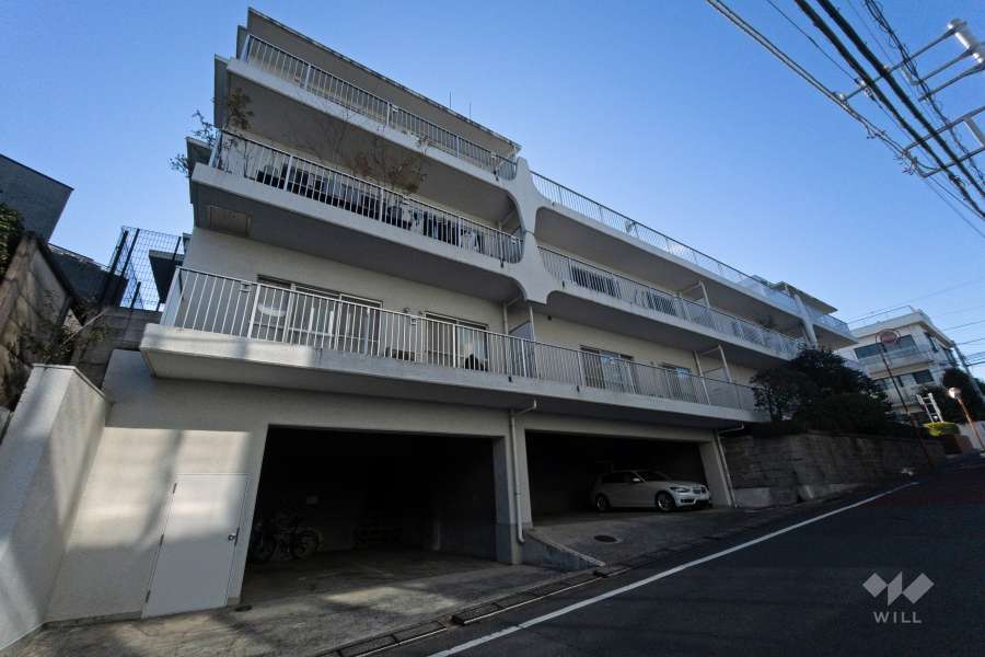 代々木大山パインクレストの外観（東側から）