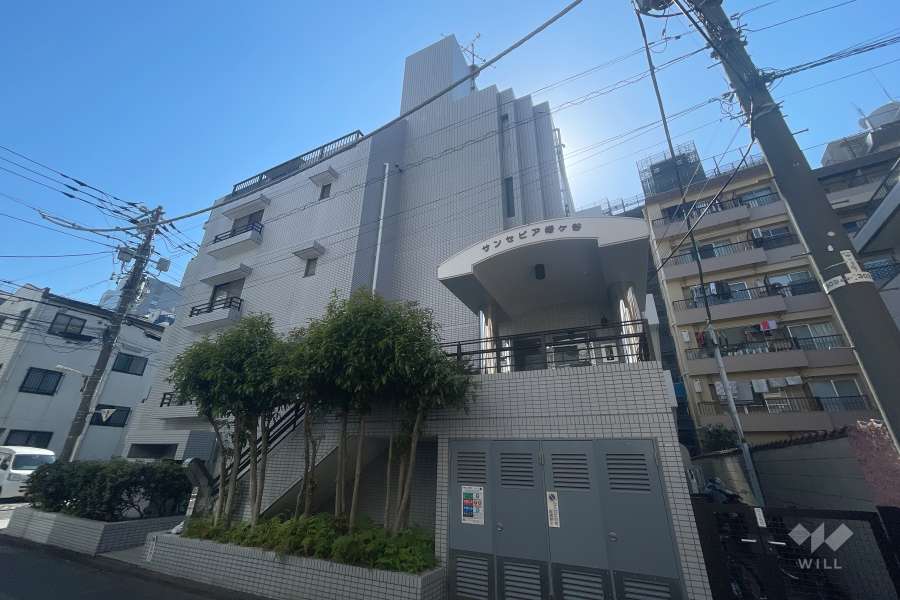 サンセピア幡ヶ谷の外観（北東側から）