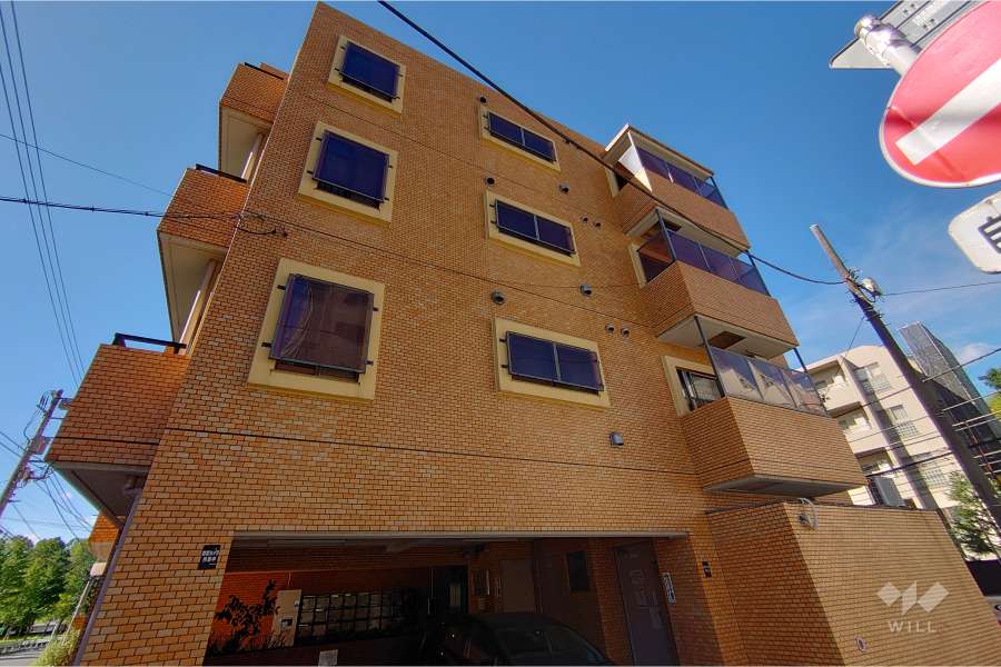 ライオンズマンション参宮橋の外観（北東側から）