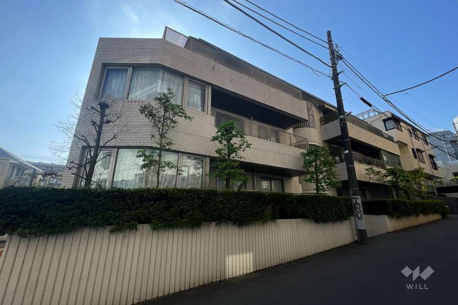 シャルマン松濤の外観（北西側から）