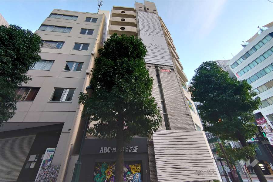 メゾン渋谷の外観（南西側から）
