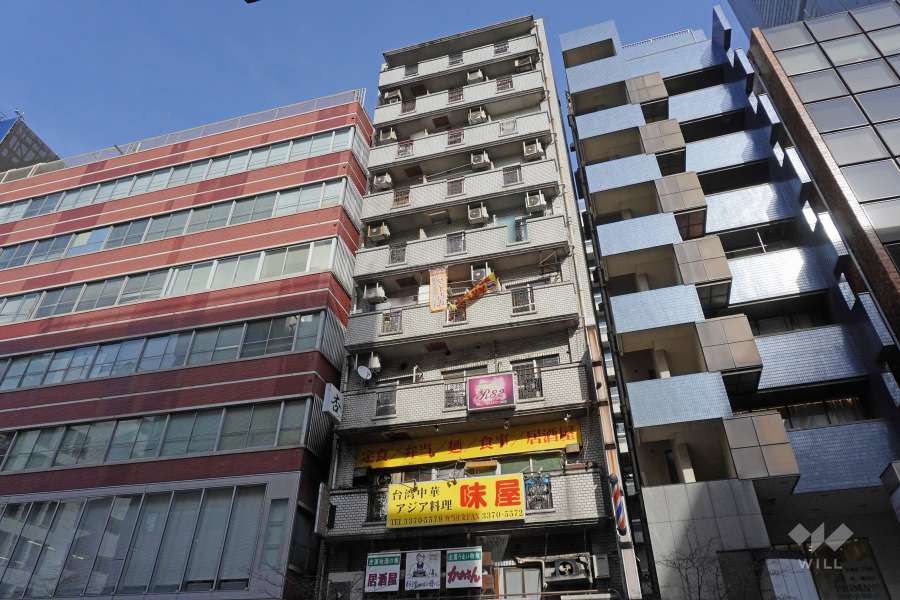 ＧＳハイム新宿南口佐藤ビルの外観（西側から）