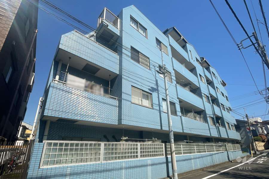 サンピア幡ヶ谷公園の外観（西側から）