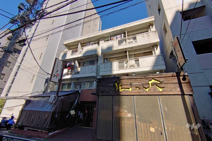 グリーンハイツ（渋谷区）の外観（南東側から）