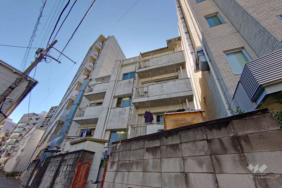 グリーンハイツ（渋谷区）の外観（北西側から）