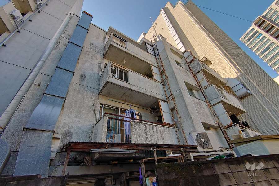 グリーンハイツ（渋谷区）の外観（北東側から）