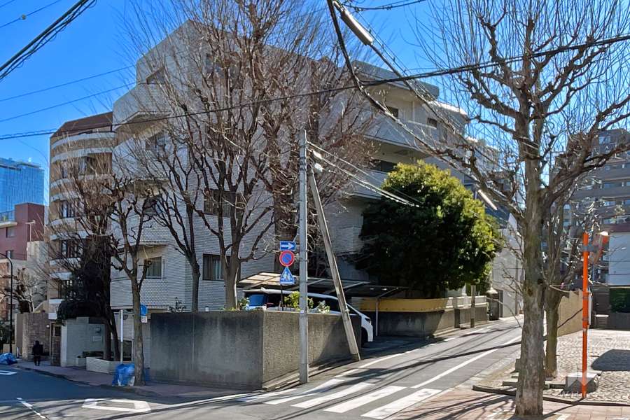 ラミアール松濤の外観（北西側から）