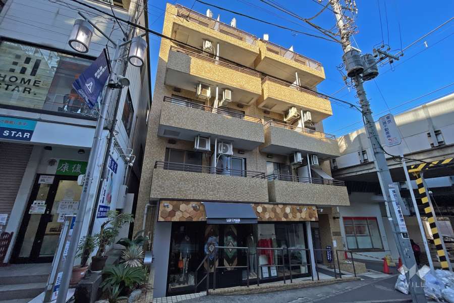 ローズマンション代々木上原の外観（南東側から）