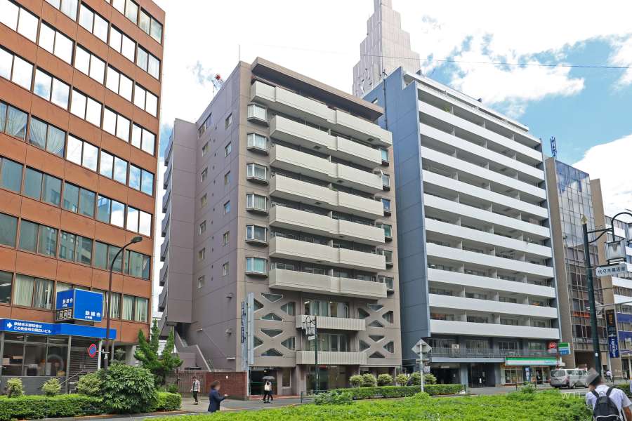 ドルミ第二代々木の外観（北西側から）