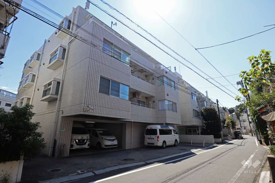 藤和参宮橋コープ2の外観(北東側から)