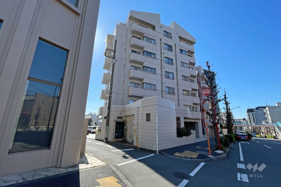 ヴェラハイツ広尾の外観(北西側から）