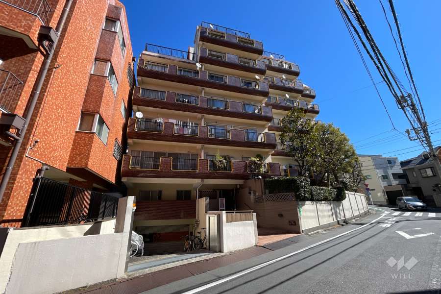 代々木グランドコーポラスの外観(南西側から)