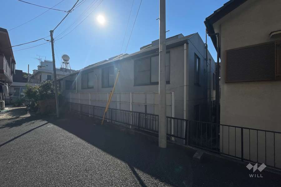 タウンハウス元代々木ポイントの外観（北西側から）