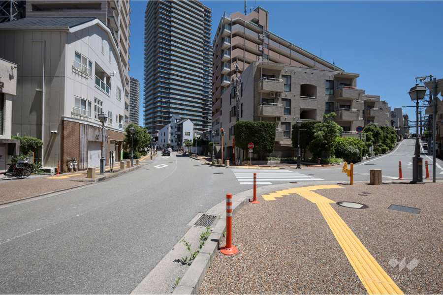 宝塚ロジュマン南口の遠景