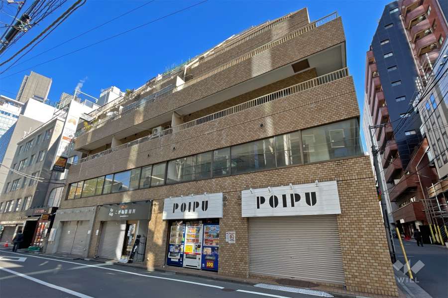 ヴェラハイツ代々木の外観（南西側から）